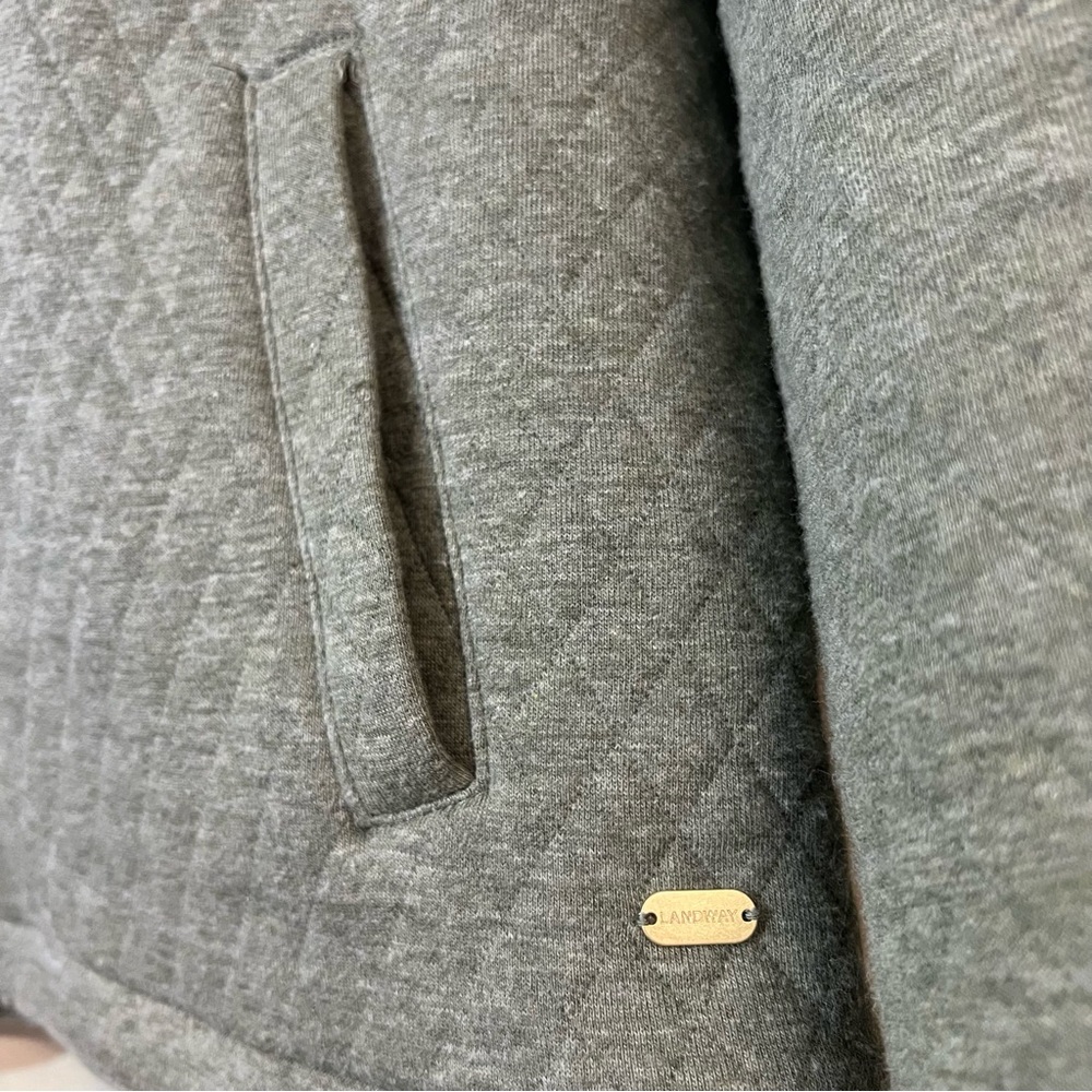 Landway Seneca Quilted Full-Zip Sweater with Alaska Brewing Co. Patch - Picture 5 of 10